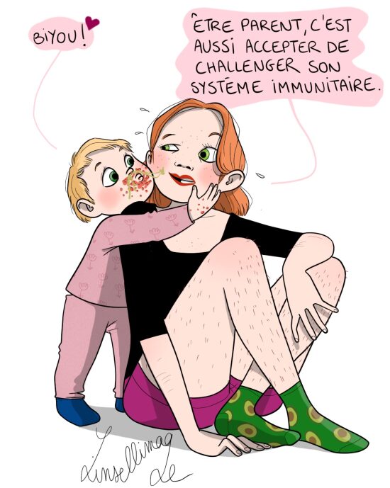 Mon système immunitaire, ce gros dur.