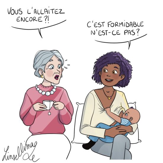 Il tète encore?
